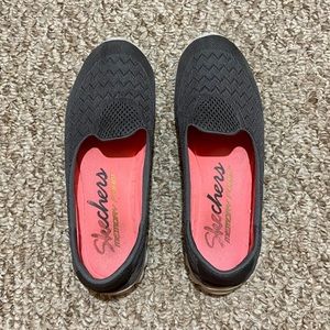 Skechers Memory Foam Slip On Sneakers